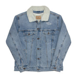 EG3BEATS MERCH LIFE Unisex Denim Sherpa Jacket