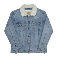 EG3BEATS MERCH LIFE Unisex Denim Sherpa Jacket