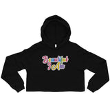 BEAUTIFUL I AM Crop Hoodie