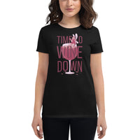 BEAUTIFUL I AM WINE DOWN Women's Short Sleeve T-Shirt