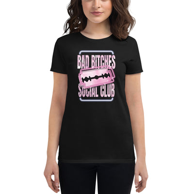 BEAUTIFUL I AM BAD BITCHES Women's Short Sleeve T-Shirt