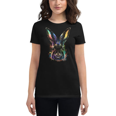 BEAUTIFUL I AM BUNNY POWER Women's Short Sleeve T-Shirt