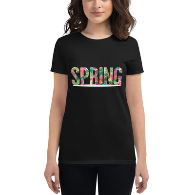 BEAUTIFUL I AM SPRING Women's Short Sleeve T-Shirt