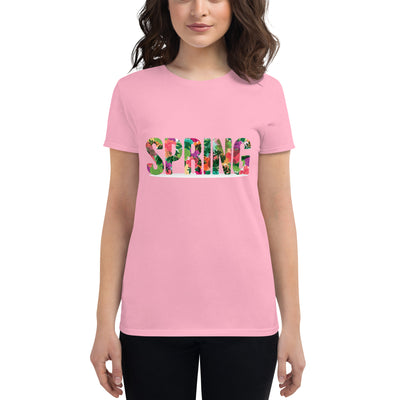 BEAUTIFUL I AM SPRING Women's Short Sleeve T-Shirt