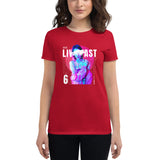 BEAUTIFUL I AM LIVE FAST Women's Short Sleeve T-Shirt