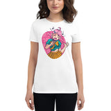 BEAUTIFUL I AM ANIME GIRL Women's Short Sleeve T-Shirt