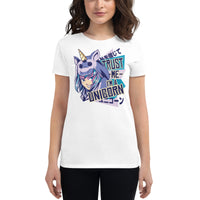 BEAUTIFUL I AM UNICORN Women's Short Sleeve T-Shirt