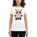 BEAUTIFUL I AM LOVE Women's Short Sleeve T-Shirt