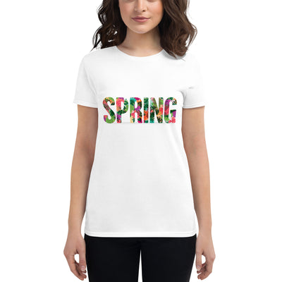 BEAUTIFUL I AM SPRING Women's Short Sleeve T-Shirt